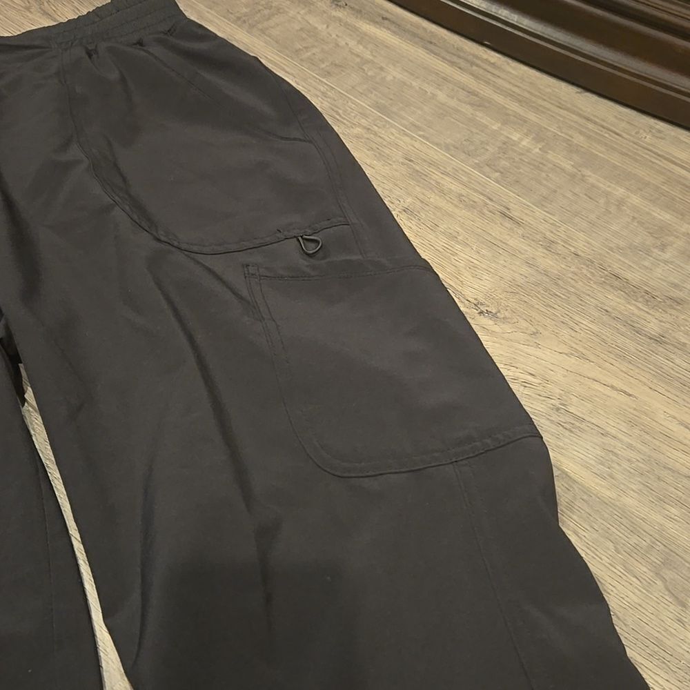 Womens Scrubstar Black Pants Medium Pettite - Picture 3 of 6